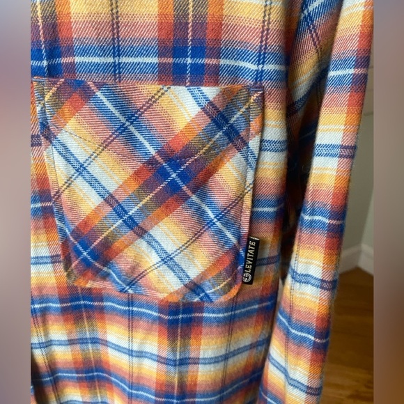 Organic Cotton Levitate Flannel Women’s Large Plaid - Picture 7 of 13